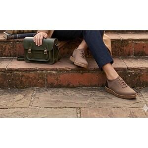 Kelly & Katie 9 Ada Danni Brown Knit Lace Up Sneakers Comfort Jogger